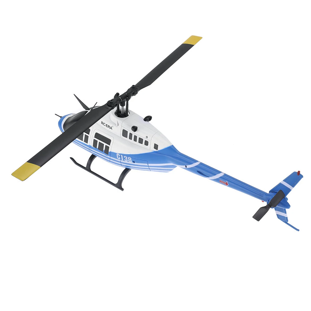 RC ERA C138 Bell 206 2.4G 6CH 6-Axis Gyro 1:33 Scale Altitude Hold Flybarless RC Helicopter RTF