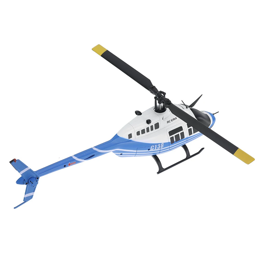 RC ERA C138 Bell 206 2.4G 6CH 6-Axis Gyro 1:33 Scale Altitude Hold Flybarless RC Helicopter RTF