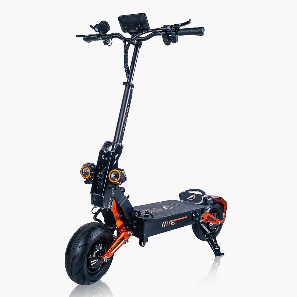 [EU Direct] OBARTER D5 Electric Scooter 48V 35AH Battery 2500W*2 Dual Motors 12inch Tires 60-120KM Max Mileage 150KG Max Load Folding E-Scooter