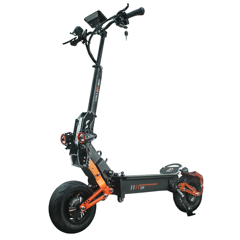 [EU Direct] OBARTER D5 Electric Scooter 48V 35AH Battery 2500W*2 Dual Motors 12inch Tires 60-120KM Max Mileage 150KG Max Load Folding E-Scooter