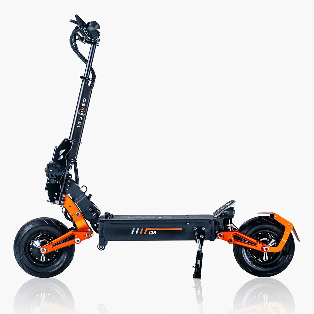 [EU Direct] OBARTER D5 Electric Scooter 48V 35AH Battery 2500W*2 Dual Motors 12inch Tires 60-120KM Max Mileage 150KG Max Load Folding E-Scooter