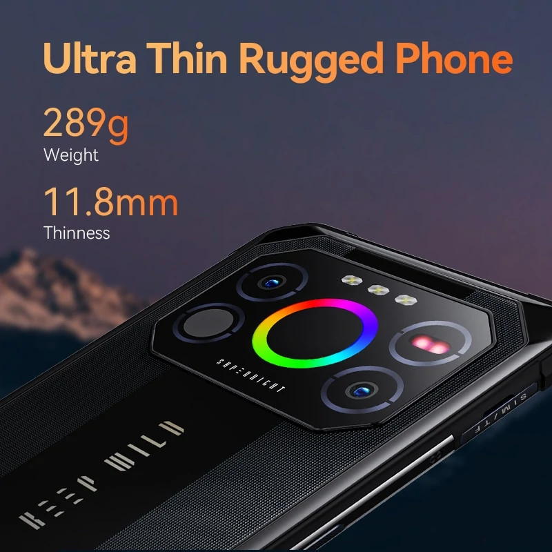 IIIF150 Air1 Ultra+ 24GB 256GB 64MP Camera 24MP Night Vision 6.8 inch 120Hz 7000mAh 30W Fast Charge NFC Helio G99 IP68 IP69K Waterproof 4G Rugged Smartphone