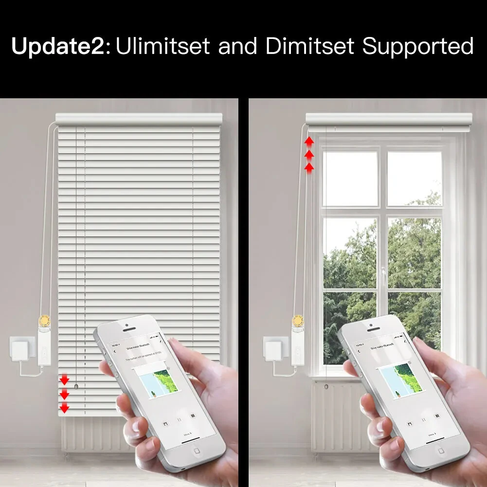 MOES Zigbe Smart DIY Motorized Roller Blinds Shades Drive Motor Hub Tuya Smart Life APP Alexa Google Home Voice Control