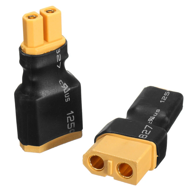  1Pair XT60 Female Male Plug To XT30 Female Male Plug Connector