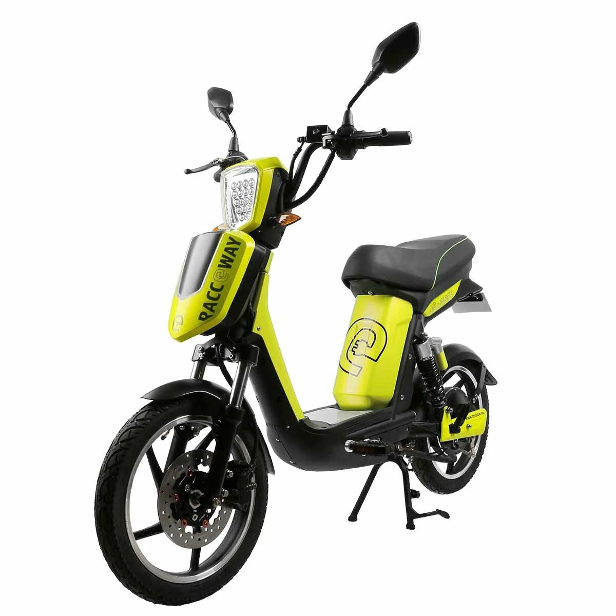 [EU Direct]  RACCEWAY® E-BABETA® MOTOE-1B Electric Scooter 48V 12AH 250W 18inch Tires 45KM Mileage 120KG Payload Electric Motorcycle EEC COC