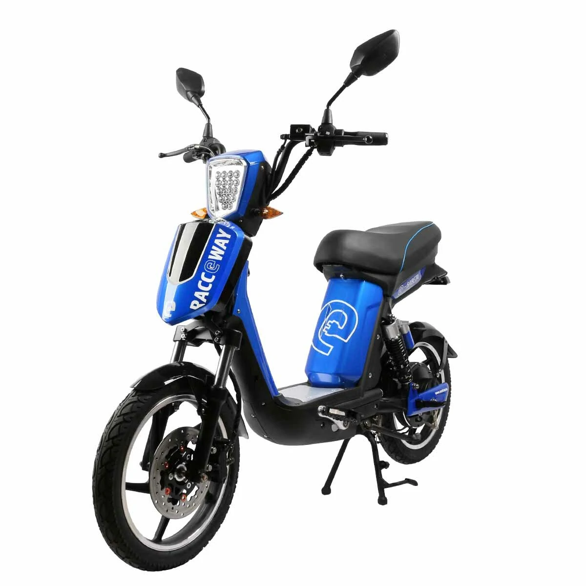 [EU Direct]  RACCEWAY® E-BABETA® MOTOE-1B Electric Scooter 48V 12AH 250W 18inch Tires 45KM Mileage 120KG Payload Electric Motorcycle EEC COC