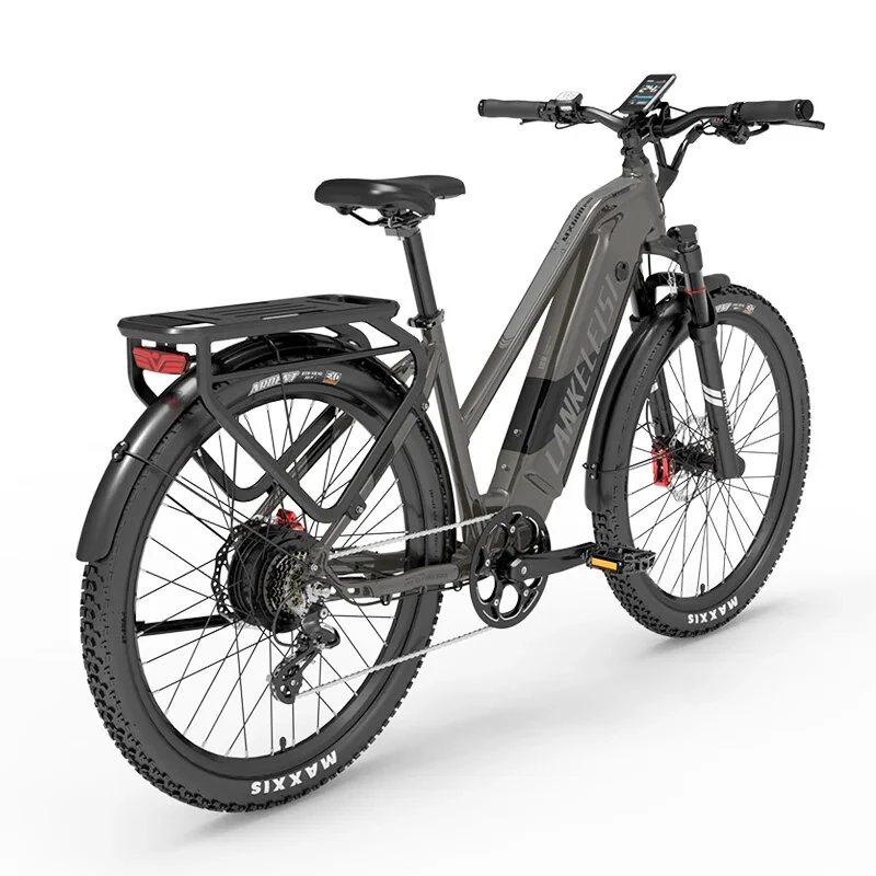 [EU DIRECT] LANKELEISI MX600PRO Electric Bike 48V 20AH 500W 27.5inch 60-150KM Max Mileage 150KG Max Load Electric Bicycle