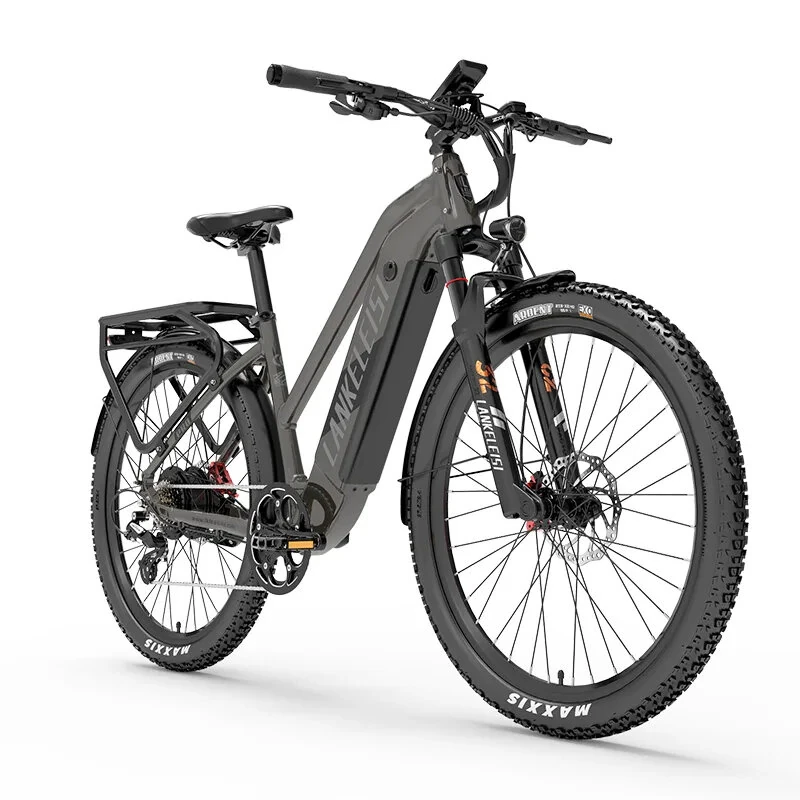 [EU DIRECT] LANKELEISI MX600PRO Electric Bike 48V 20AH 500W 27.5inch 60-150KM Max Mileage 150KG Max Load Electric Bicycle