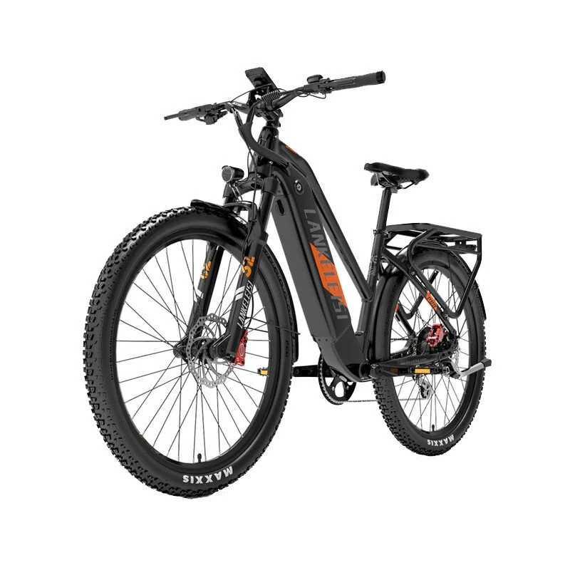 [EU DIRECT] LANKELEISI MX600PRO Electric Bike 48V 20AH 500W 27.5inch 60-150KM Max Mileage 150KG Max Load Electric Bicycle