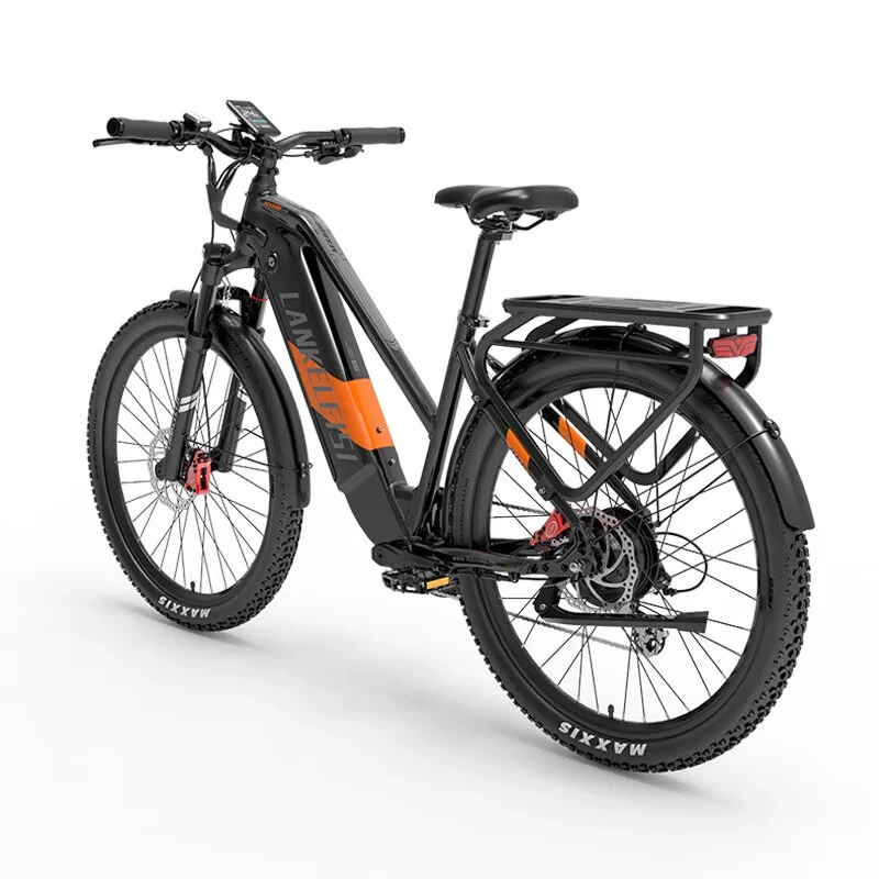 [EU DIRECT] LANKELEISI MX600PRO Electric Bike 48V 20AH 500W 27.5inch 60-150KM Max Mileage 150KG Max Load Electric Bicycle