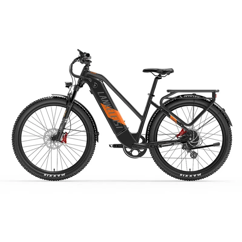 [EU DIRECT] LANKELEISI MX600PRO Electric Bike 48V 20AH 500W 27.5inch 60-150KM Max Mileage 150KG Max Load Electric Bicycle