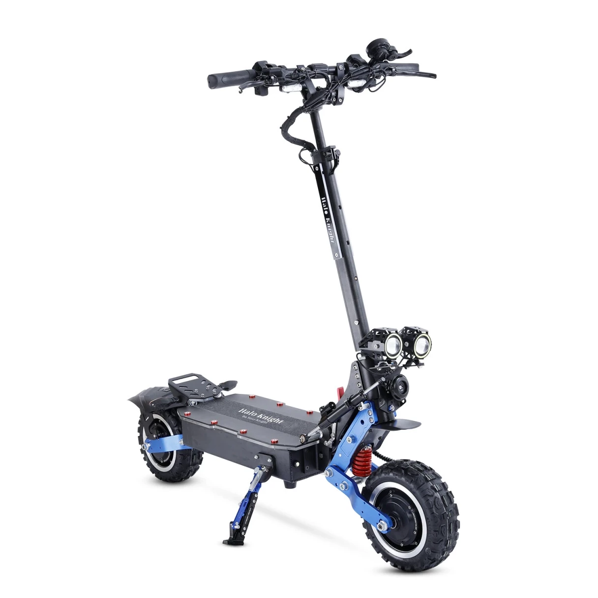 [EU DIRECT] Halo Knight T108 Pro Electric Scooter 60V 38.4Ah 6000W Dual Motor 11inch Foldable Electric Scooter 80km Mileage 200kg Max Load EU Plug