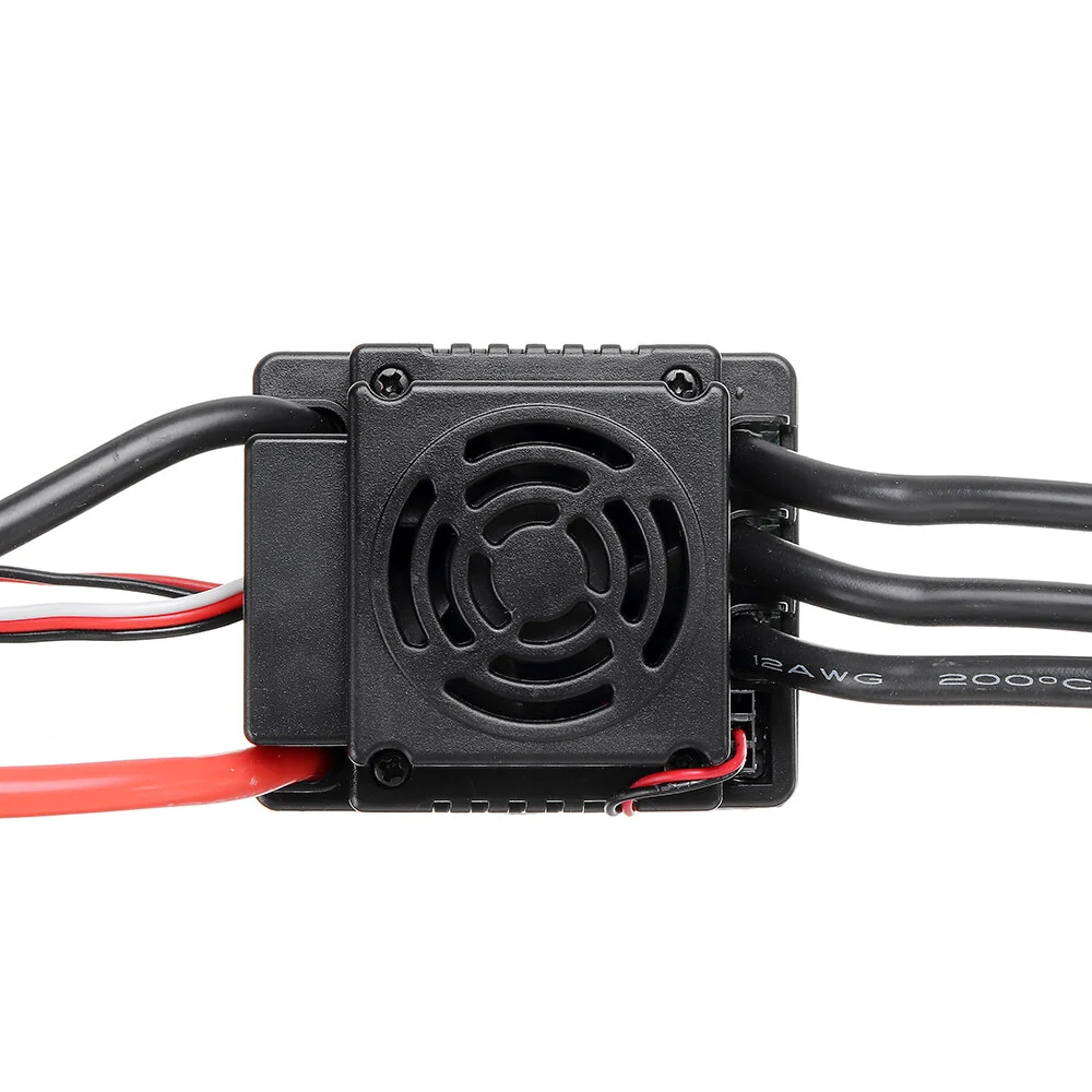 120A Brushless ESC T/XT60 Plug with 5.8V/3A SBEC 2-4S for 1/8 RC Car Parts