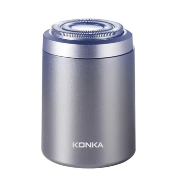 KONKA KS-Mini8 Electric Shaver Razor Mini Portable Shaver Full Body Waterproof Type-C Rechargeable Shaver Travel Essential