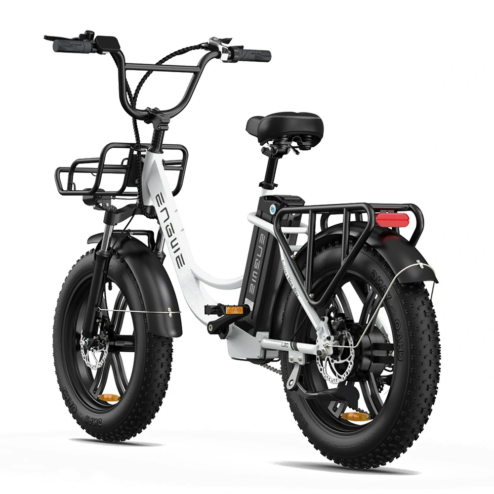 [EU DIRECT] ENGWE L20 Electric Bike 13Ah 250W 20*4.0 Fat Tire Electric Bike 66-140km Mileage Range E Bike for Mountain Snowfield Road EU DIRECT