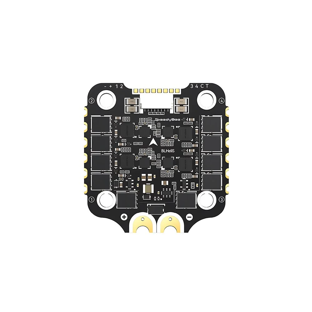 30.5x30.5mm SpeedyBee F405 V4 F4 Flight Controller with 5V 9V BEC Output 55A BL_S 3-6S 4in1 ESC Stack Support DJI O3 for RC Drone FPV Racing