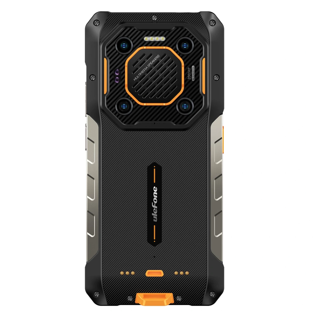 Ulefone Armor 26 Ultra 5G 200MP Quad Camera 64MP Night Vision 121dB Thunder Speaker 15600mAh 120W Fast Charge 24GB 512GB Dimensity 8020 NFC 6.78 inch 120Hz IP68 IP69K Waterproof Rugged Smartphone