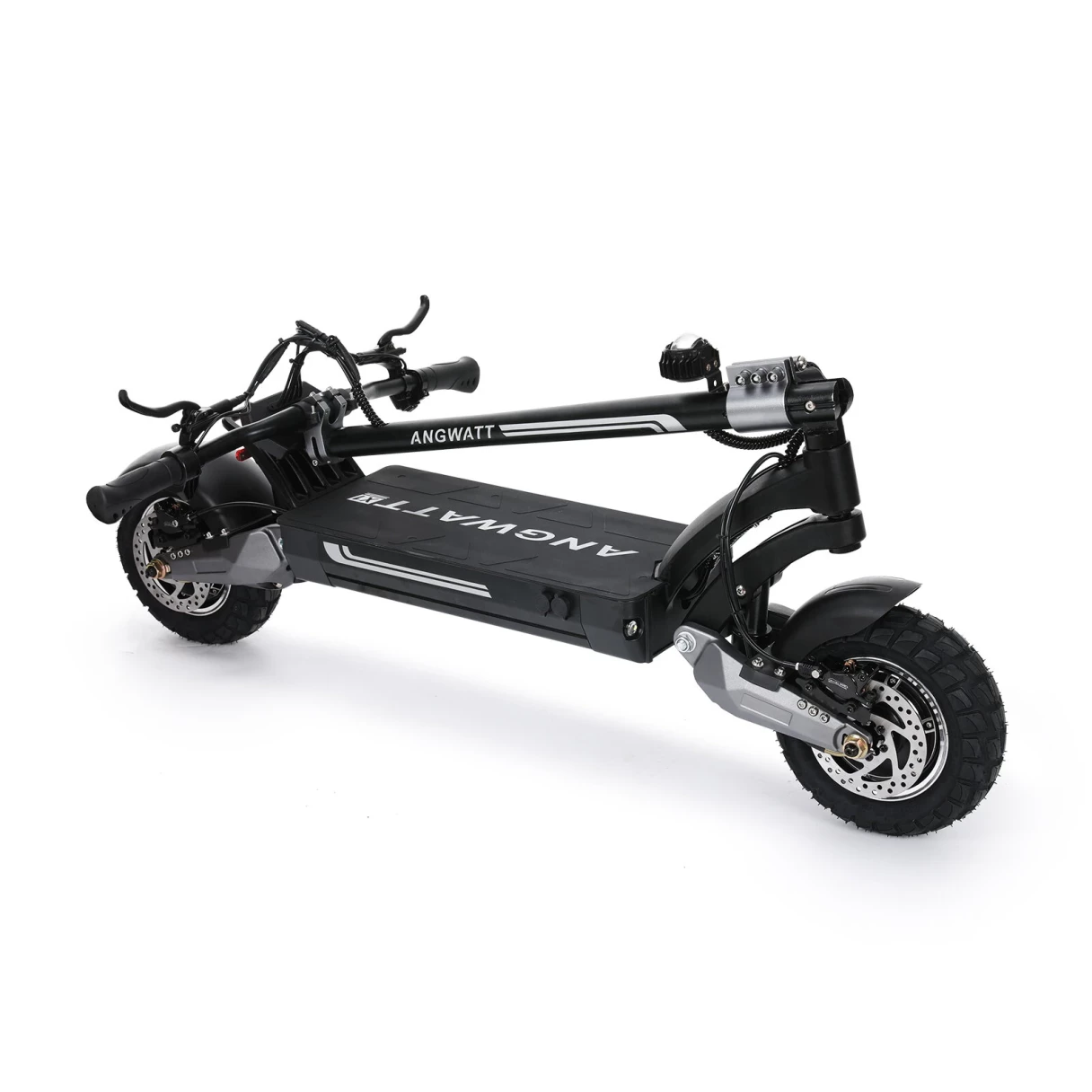 [EU DIRECT] ANGWATT X1 Electric Scooter 60V 3600W (2*1800W) Dual Motor 10-Inch Tubeless Tire Electric Scooter 65-85KM Mileage 200kg Max Load EU Plug Better Than Zero 10X LAOTIE SR10