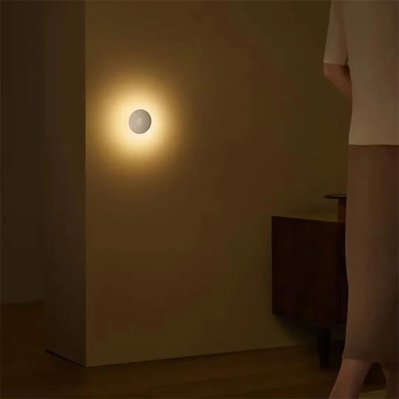 Xiaomi Mijia Night Light 3 With Motion Sensor & Light Sensor 600mah Rechargeable Adjustable Brightness Night Lamp