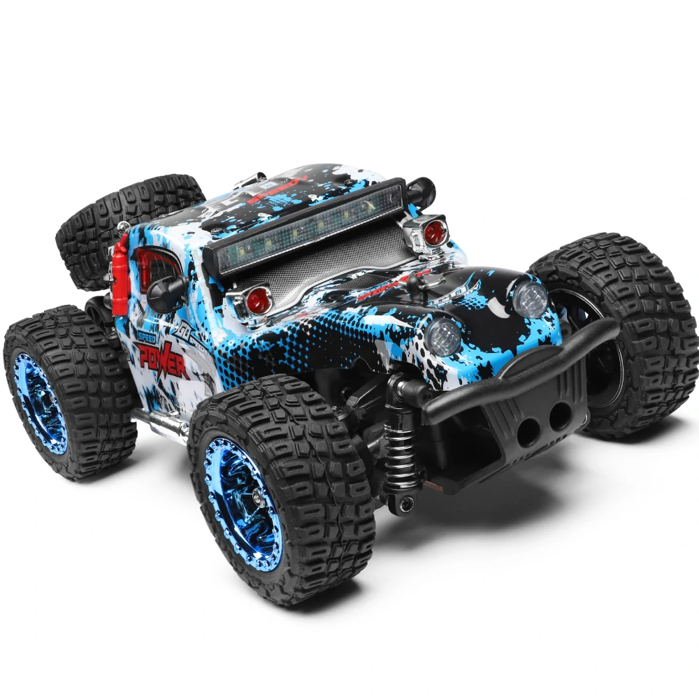 Wltoys 284161 RTR 1/28 2.4G 4WD RC Car Off-Road Climbing High Speed LED Light Truck Full Proportional Vehicles Models Toys