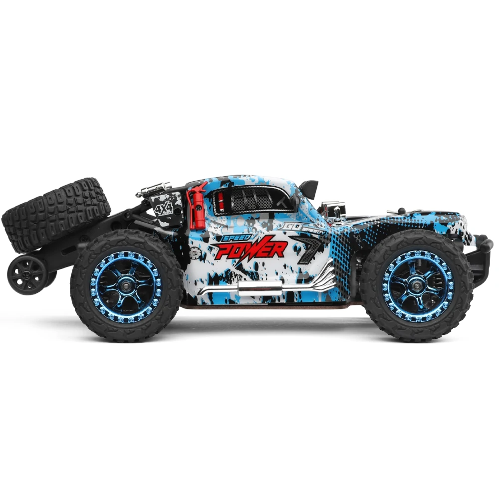 Wltoys 284161 RTR 1/28 2.4G 4WD RC Car Off-Road Climbing High Speed LED Light Truck Full Proportional Vehicles Models Toys