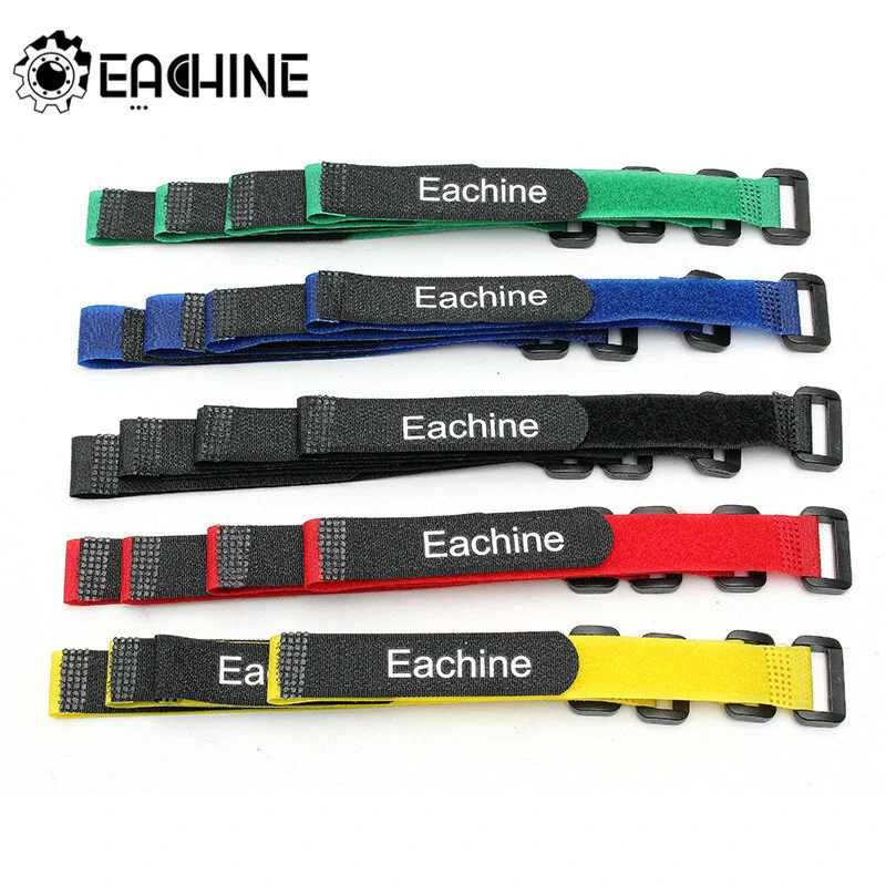 10PCS Eachine Lipo Battery Tie Down Strap 260mm For FPV RC Drone