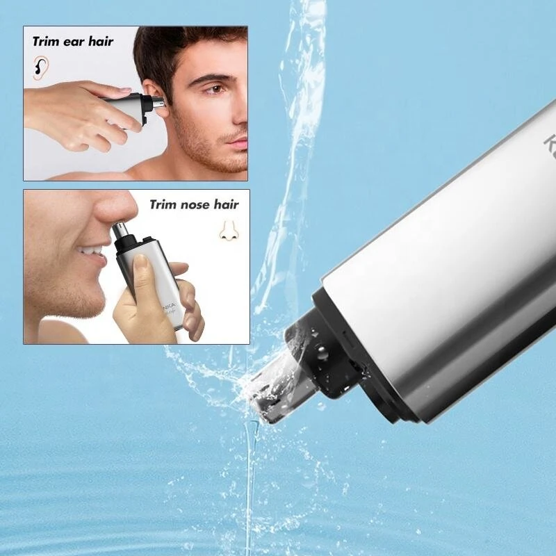 KONKA KBMQ-2502-L Electric Nose Hair Trimmer Achieve Shaver Facial Nose Hair Scissors Men Women Clean Trimmer Shaver