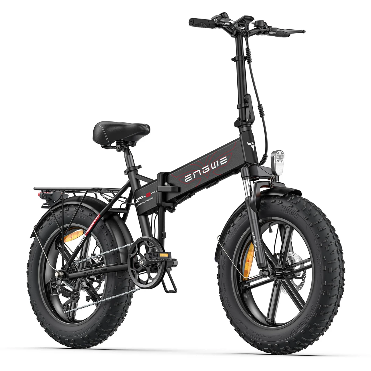 [EU Direct] ENGWE EP-2 PRO Electric Bike 48V 13AH 250W(Peak 750W) Motor Electric Bike 20 Inch 65-130KM Mileage Range 120KG Max Load