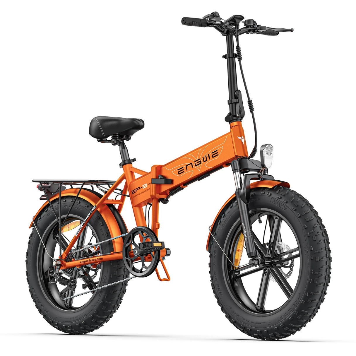 [EU Direct] ENGWE EP-2 PRO Electric Bike 48V 13AH 250W(Peak 750W) Motor Electric Bike 20 Inch 65-130KM Mileage Range 120KG Max Load