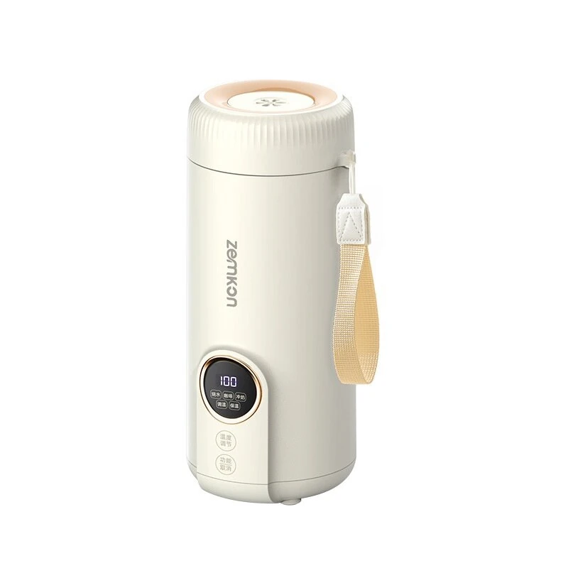 Zemkon Thermal Water Bottle Water Heating Vacuum Cup Adjustable Temperature Boiling Mug Stainless Steel Electric Kettle Boiler Coffee Tea Milk Heater