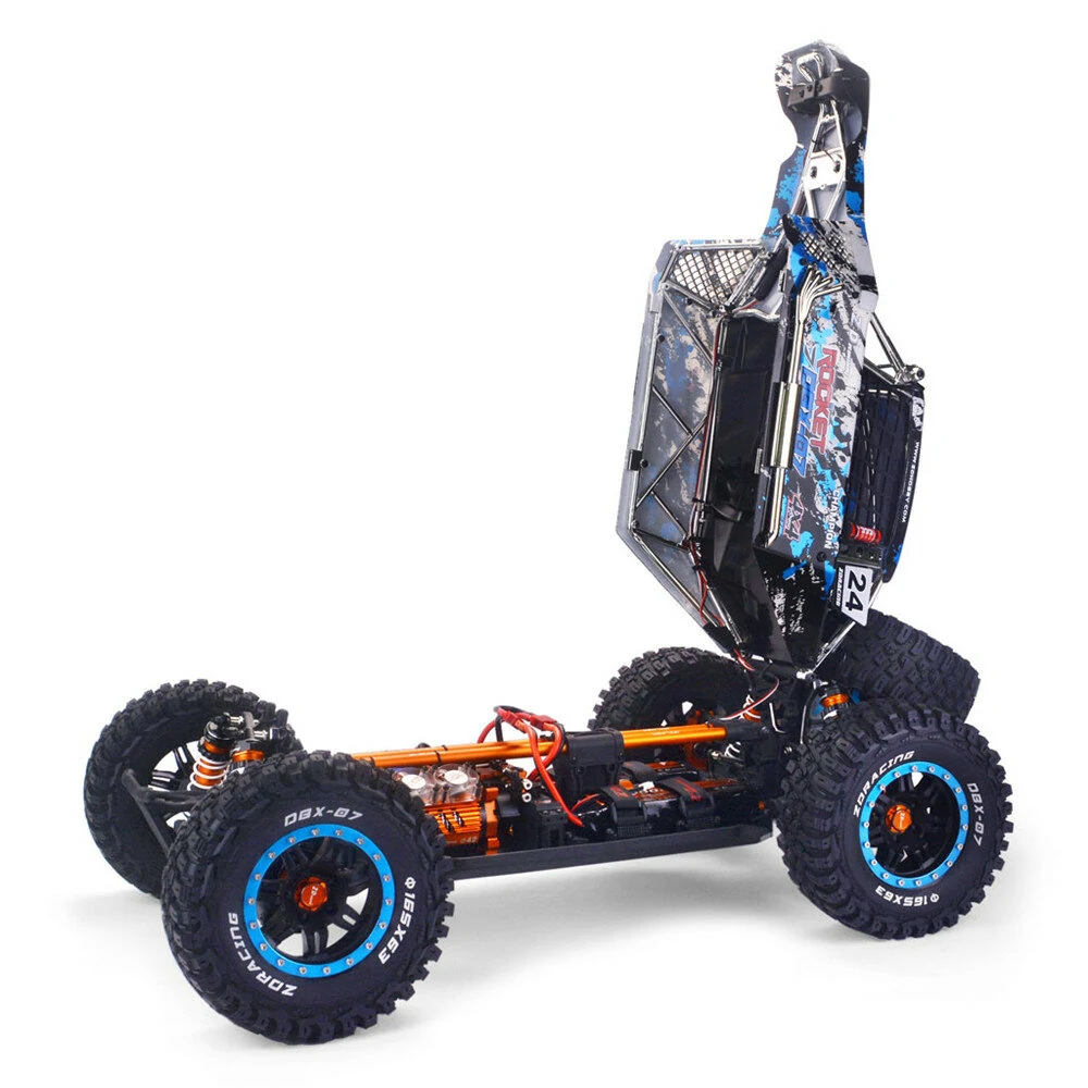 ZD Racing DBX 07 1/7 4WD 80km/h Fast Brushless RC Car 6S Vehicles Desert Monster Off-Road Models RTR/KIT Frame