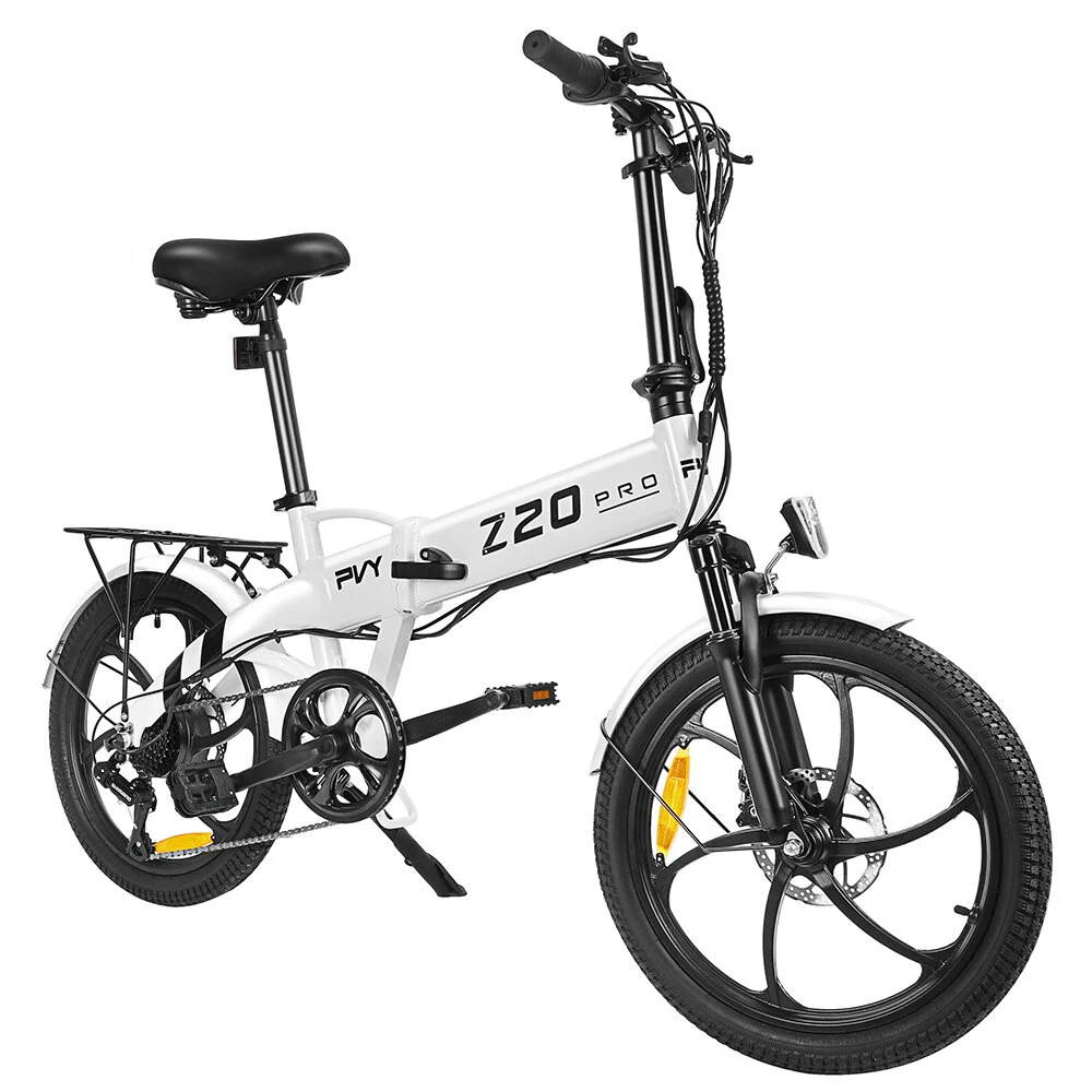 [EU DIRECT] PVY Z20 PRO Electric Bike 36V 10.4Ah Battery 500W Motor 20inch Tires 80KM Max Mileage 150KG Max Load Folding Electric Bicycle