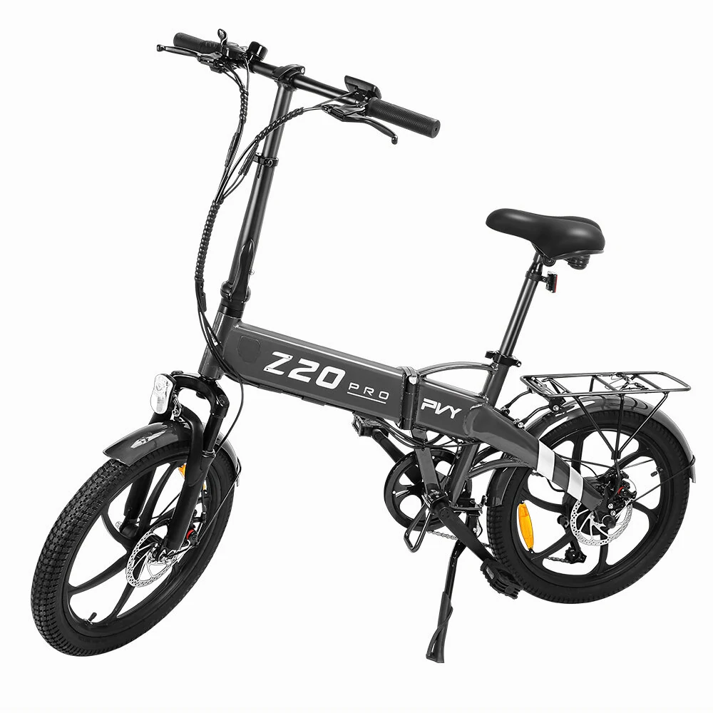 [EU DIRECT] PVY Z20 PRO Electric Bike 36V 10.4Ah Battery 500W Motor 20inch Tires 80KM Max Mileage 150KG Max Load Folding Electric Bicycle