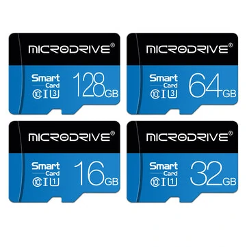 Microdrive Class 10 High Speed TF Memory Card 32GB 64GB 128GB 256GB Micro SD Card Flash Card Smart Card for Phone Camera Monitor Driving Recorder