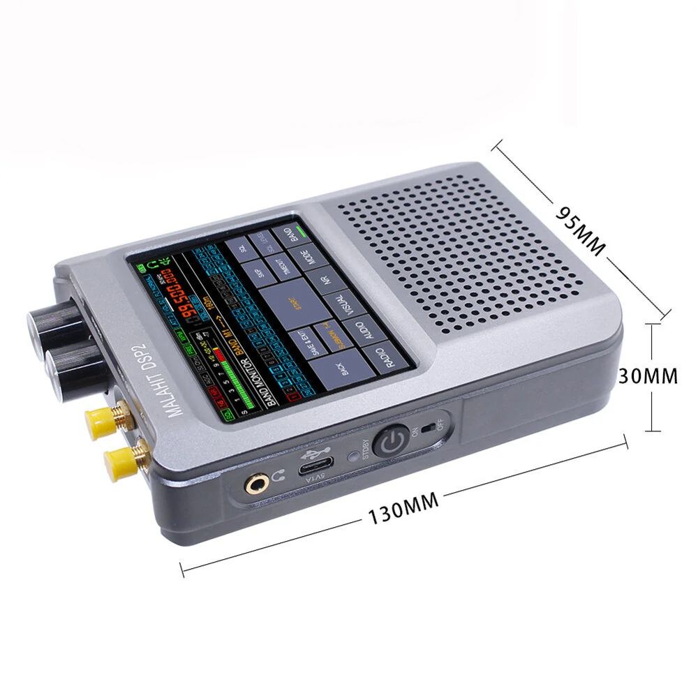 New Firmware 2.40 Genuine Second Generation Malahit-DSP2 SDR Malachite Receiver Radio 10kHz-380MHz 404MHz-2GHz