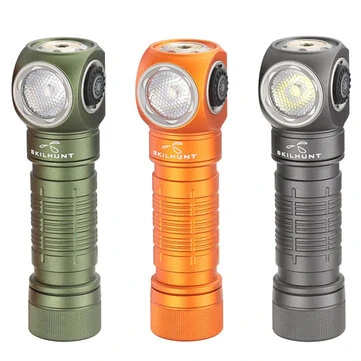 SKILHUNT H150 650LM EDC LED Flashlight AA 14500 Battery Mini LED Torch USB Magnetic Charging LED Headlamp Mini Flashlight