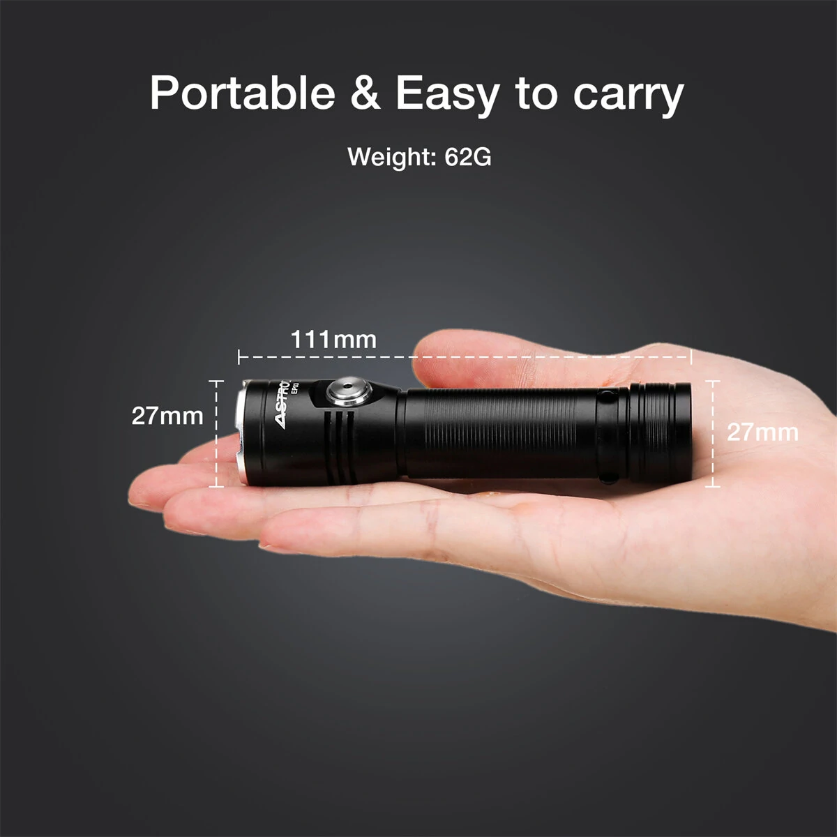 Astrolux® EP03 2050LM LH351B LED Super Bright Flashlight 8H Runtime Type-C Rechargeable with 18650 Battery IP67 Waterproof Torch Emergency Camping Lantern