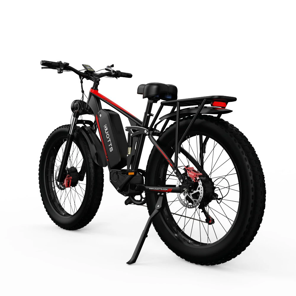 [EU DIRECT] DUOTTS S26 Electric Bike 2024 Version 48V 20AH SamsungBattery 1500W(750W*2) Dual Motors 26*4.0inch Fat Tires 120-150KM Max Mileage 200KG Max Load Electric Bicycle