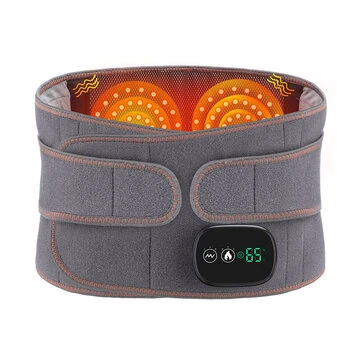 5000mAh Hot Red Light Heating Massage Pads Intelligent 3  Temperature Adjustable Levels Electric Heating Waist Protection Hot Compress Waist Massager