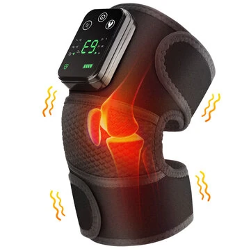 3 Speed Vibration Button Controller Heating Vibration Knee Pad Shoulder Pad Elbow Pad Intelligent Temperature Control Vibration Massage Moxibustion Hot Compress Instrument