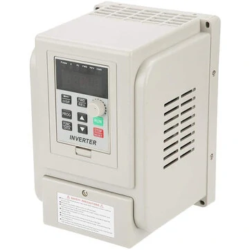 Excellway Universal Frequency Converter Low Voltage PWM Control Open V / F with Single-Phase 220V Input and Three-Phase 220V Output Optional Rated Power 0.75kW/1.5kW/2.2kW/4kW Energy Saving f