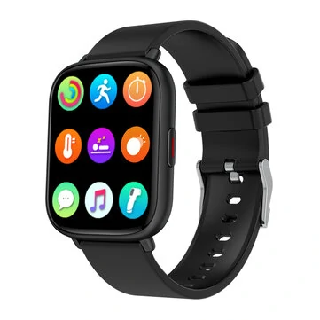Q9 Pro GT2 1.85 inch HD Screen Body Temperature Measurement Heart Rate Blood Pressure SpO2 Monitor 200mAh Battery BT5.0 Smart Watch
