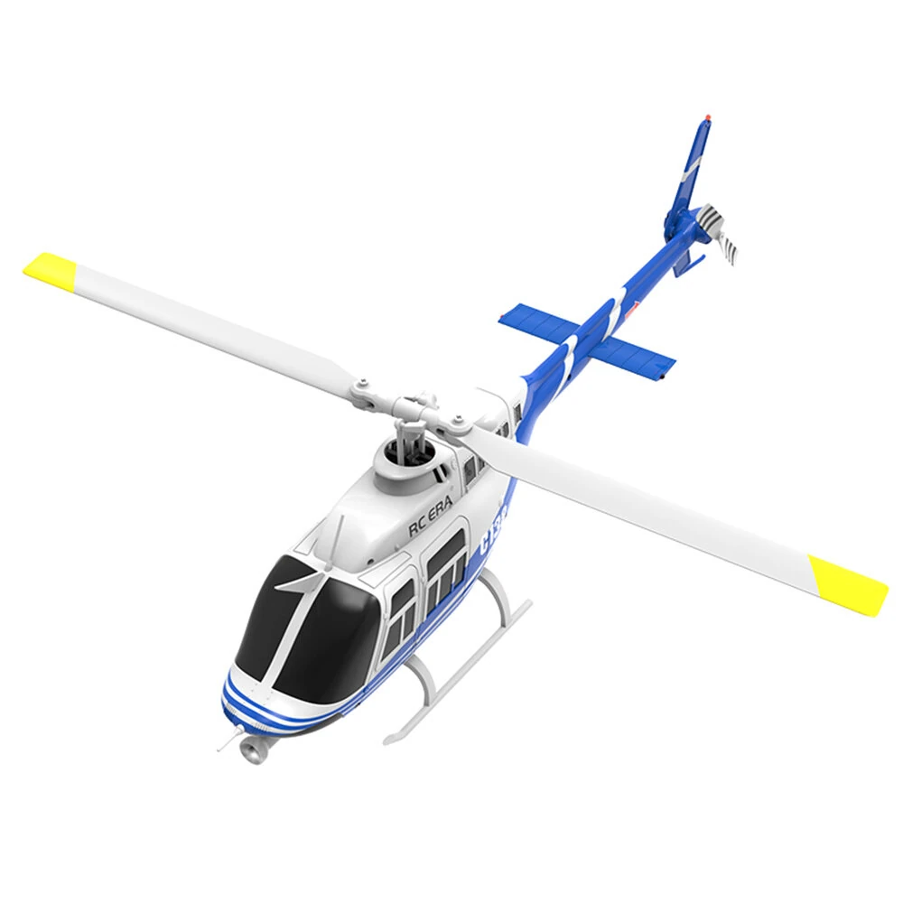 RC ERA C138 Bell 206 2.4G 6CH 6-Axis Gyro 1:33 Scale Altitude Hold Flybarless RC Helicopter RTF