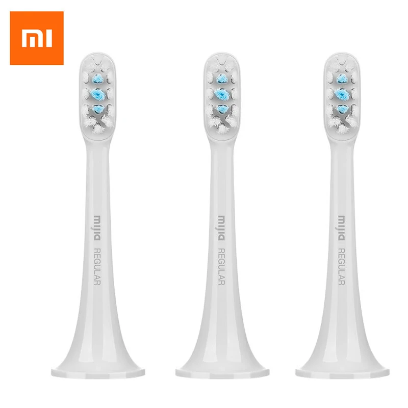 3 Pack Xiaomi Toothbrush Heads Replacement Tooth Brush for the Mijia T300 T500 T500C Sonic Electric Toothbrush.