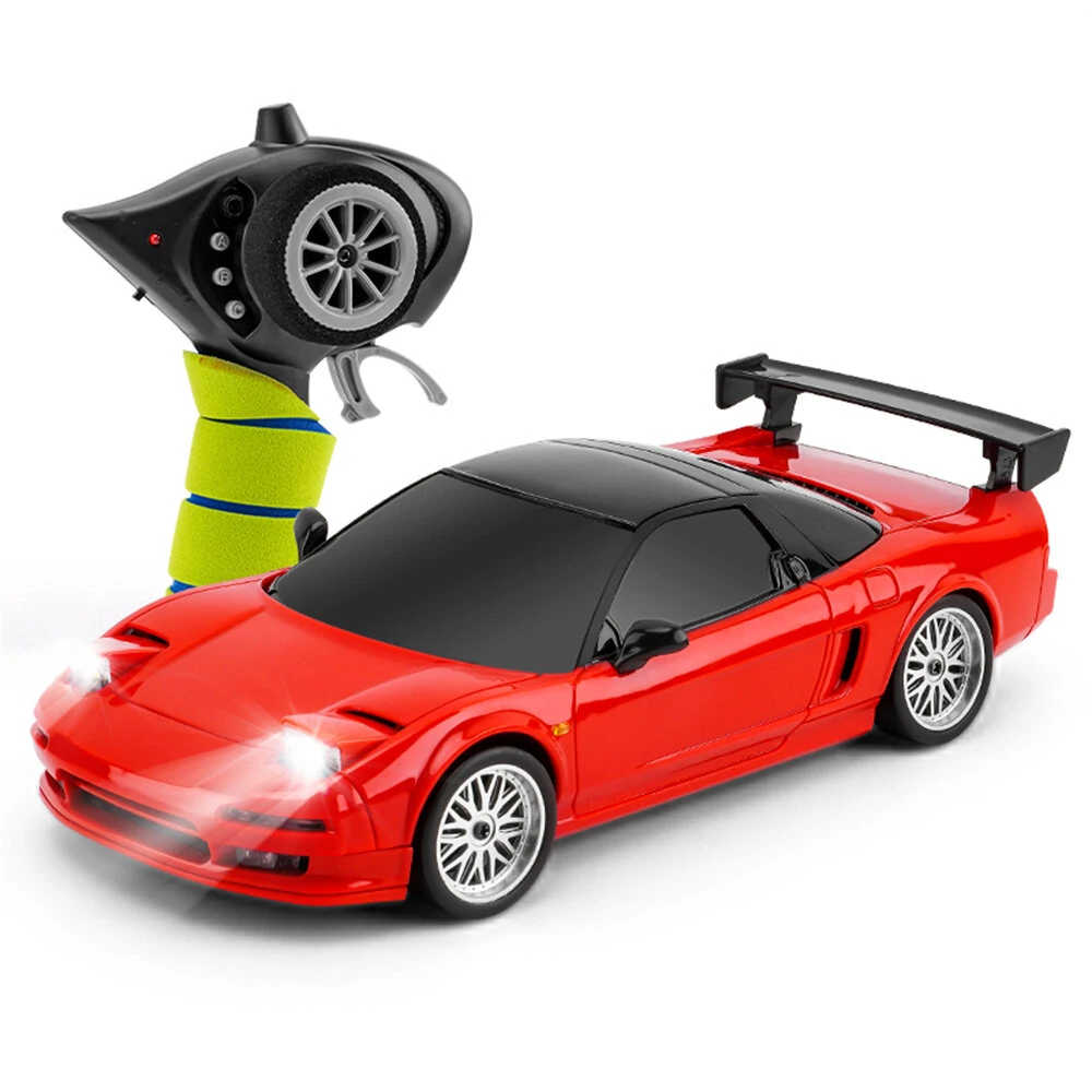 LDRC 1803 RTR 1/18 2.4G RWD RC Car NSX Drift Gyro LED Light On-Road Full Proportional Racing Vehicles Models Toys