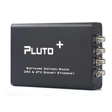 PLUTO+ Software Defined Radio Advanced AD9363 ADC/DAC 2TX/2RX Channels Wide Frequency Range 70MHZ-6GHZ VCTCXO 40MHZ Reference Clock Gigabit Ethernet USB OTG Micro SD Booting Support