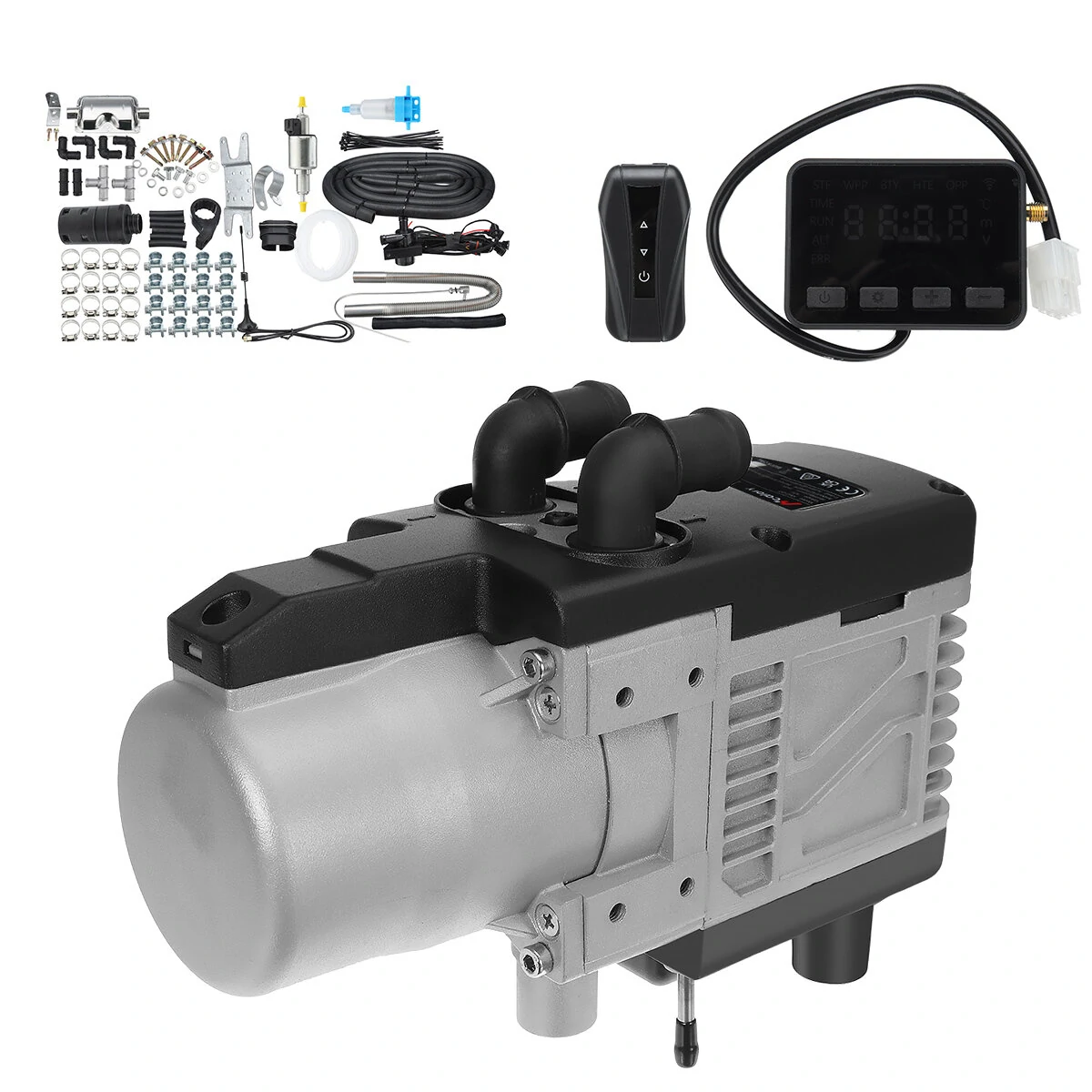 12V 5KW Plumbing Water Heater Kit for Truck SUV Bus RV Boats