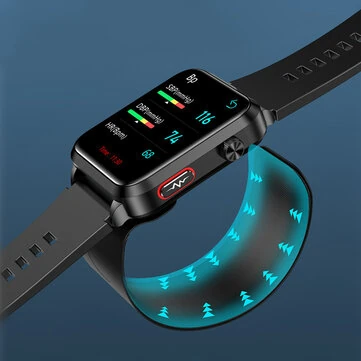 S11 1.92 inch HD Screen Air pump+Airbag Detachable Smart Band ECG Blood Glucose Blood Lipid Measurement AI Medical Diagnosis Heart Rate Blood Pressure Blood Oxygen Monitor Sleep Monitoring Mu