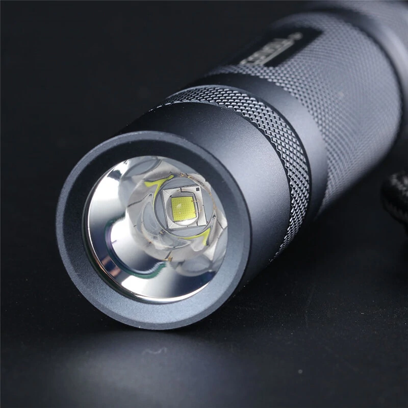 Gray Convoy S2+ SST40 1800lm 5000K 6500K Temperature Protection Management 18650 Flashlight