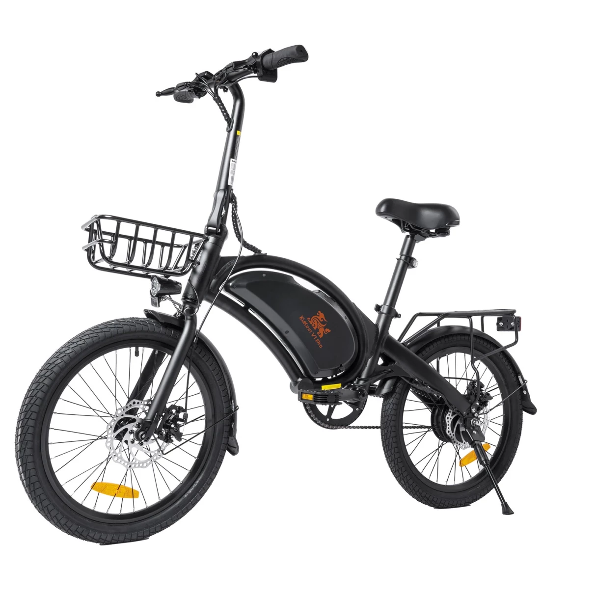 [EU DIRECT] Kukirin V1 Pro 48V 7.5Ah 350W(Max750W) 20 Inch Electric Bicycle 25-45KM Mileage Range Max Load 120KG